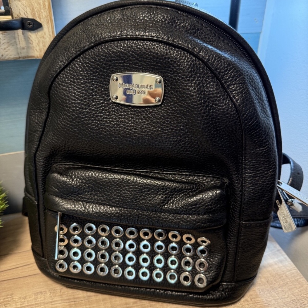 MICHAEL Michael Kors Jet Set Grommet Leather Backpack